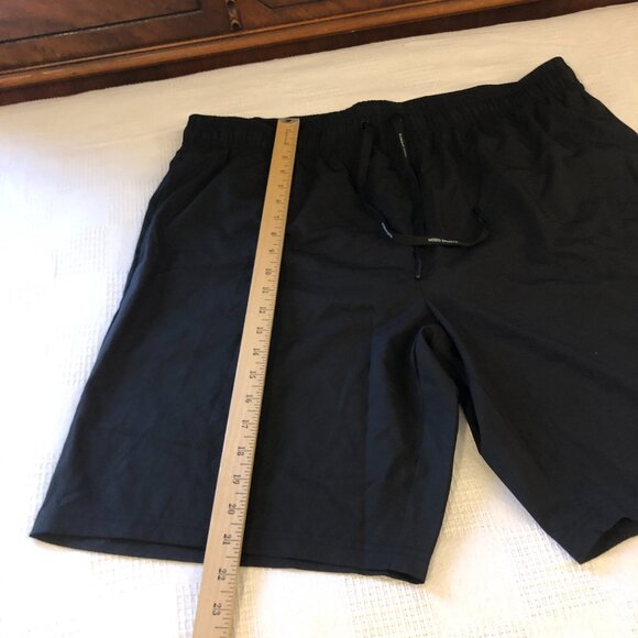 HODO Shorts Men XXL 2XL Active Board 9" Built in Brief Swimwear Trunks Black B83 - Picture 5 of 14